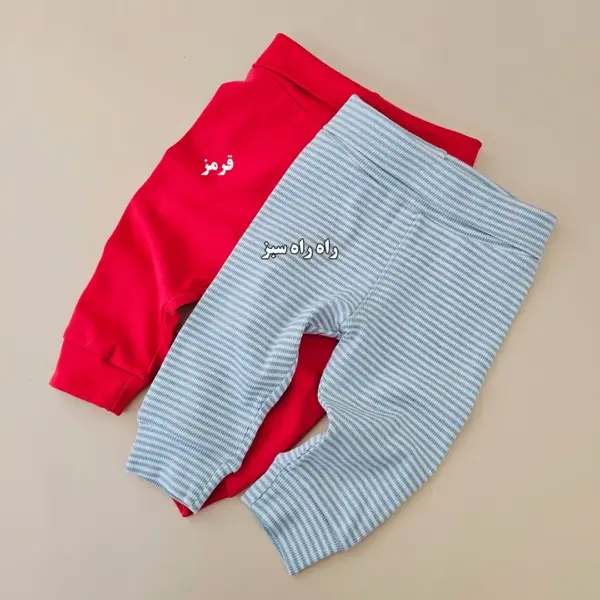 شلوار کمرپهن H&M-کدLK1551
