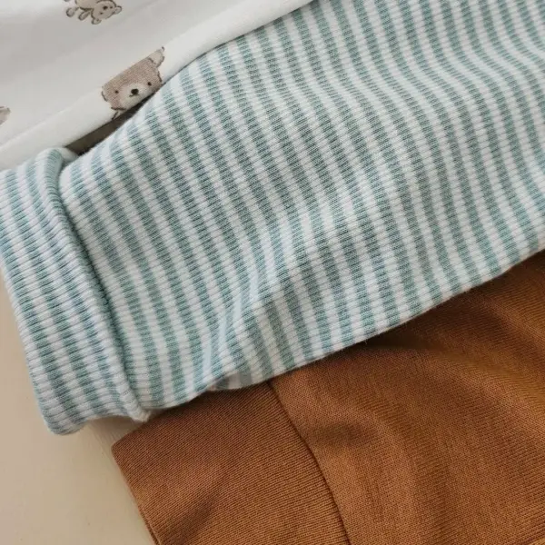 شلوار کمرپهن H&M-کدLK1551