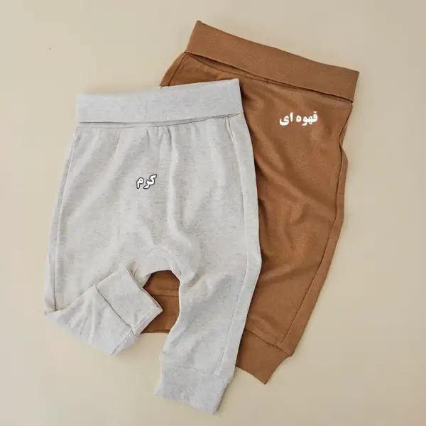 شلوار کمرپهن H&M-کدLK1551
