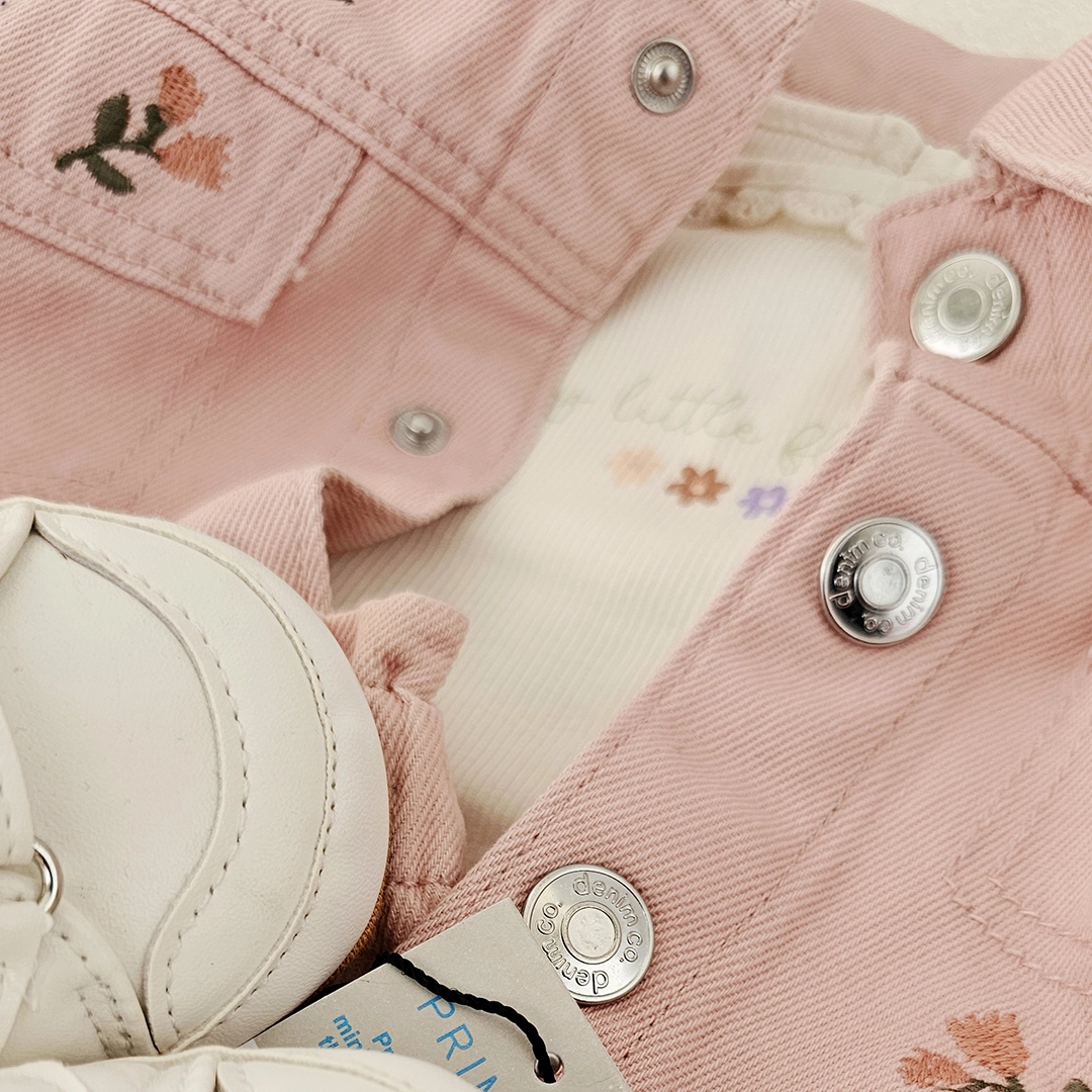 ست کت و شلوار جین گلدار-LK1669 5 ست کت و شلوار جین گلدار-LK1669